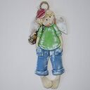 Mój turysta - anioł z masy solnej, rękodzieło