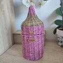 Kredka - pojemnik z papierowej wikliny