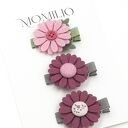 Zestaw spinek do włosów kwiatki