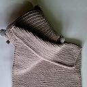 ♥ Szary ZESTAW Poduszeczka i kocyk niemowlęcy ♥