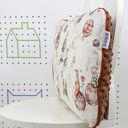 ZESTAW 75X100 KOCYK i PŁASKA PODUSZKA Mały Książe Akwarela