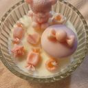 Świeca z misiem dla maluszka