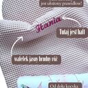 Personalizowany kocyk do wózka z poduszką - niedźwiadki