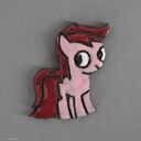 KUCYK PONNY PINKIE PIE - broszka ceramiczna