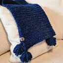 ♥ Granatowy KOCYK niemowlęcy ♥