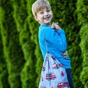 Worek na buty i kapcie do przedszkola i szkoły - bawełna 100% Straż Pożarna