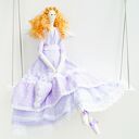 Anioł na prezent - skandynawska lalka vintage Tilda 50 cm