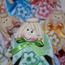 Jak nam wesoło - aniołki z masy solnej, prezenciki dla gości, dekoracja