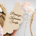 Mały anioł stróż dla dziewczynki na komunię - pamiątka komunijna