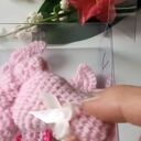 Słodkie szydełkowe akcenty dla maluszka/Miniatury symboli niemowlęcych/Zestaw gadżetów niemowlęcych/