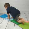ścieżka sensoryczna wodoodporna - rozwój dziecka zabawka edukacyjna