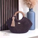 Torebka/koszyk ze sznurka poliestrowego