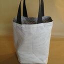 LunchBag Kropki w paski