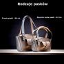 brązowa torba ręcznie robiona z wysokiej jakości naturalnej skóry kuferek oryginalny design od projektantów