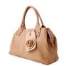 Vera bags frapujące elegancka torebka damska V 602 dark beige