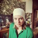 Biała opaska koronkowa handmade na podszewce - uniwersalna boho ślub
