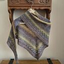 RĘCZNIE NA DRUTACH - Ciekawa chusta bez wełny