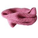 Ręcznie robiony dziecięcy wełniany komin, na zimę