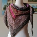 RĘCZNIE NA DRUTACH - Magnolie - miła, ciepła, szlachetna chusta z Noro