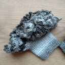 Ozdobne rękawy mankiety ażurowe cieniowane do swetra