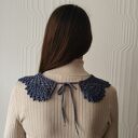 Niebieski kołnierzyk, modny dodatek