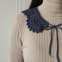 Niebieski kołnierzyk, modny dodatek