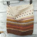 Wełniany komplet komin i mitenki - Kolory Jesieni