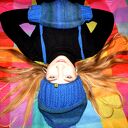 komplet w błękitach