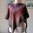 RĘCZNIE NA DRUTACH - Magnolie - miła, ciepła, szlachetna chusta z Noro