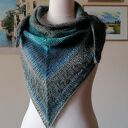 RĘCZNIE NA DRUTACH - Arctic - miła, szlachetna, ciepła chusta z japońską Noro