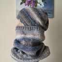 RĘCZNIE NA DRUTACH - W chmurach - miły, ciepły, otulający komplet. Projekt autorski