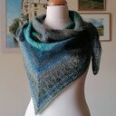 RĘCZNIE NA DRUTACH - Arctic - miła, szlachetna, ciepła chusta z japońską Noro