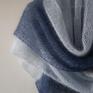 dodatki: Blue Mist - handmade na prezent chusta