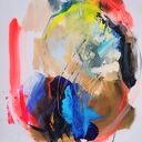 Abstrakcja Multicolor 36x43