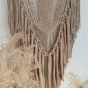 Ręcznie pleciona makrama ścienna w stylu boho