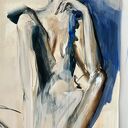 Woman - duży obraz kobiecy 56x112 cm do sypialni i salonu