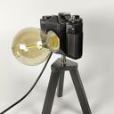 Retro lampka z aparatu fotograficznego - oryginalna dekoracja wnętrz