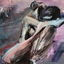 "Purple" - 100x70cm