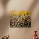 Lato - obraz akrylowy na płótnie 30x40 cm (łąka kwiaty)