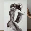 Obraz Lovers 100x70 do sypialni - nad łóżko