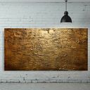 Efektowny duży obraz strukturalny abstrakcyjny płaskorzeźba 80x160cm