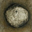 Duży obraz strukturalny 100x150 cm - metaliczna rzeźba brudne srebro do salonu