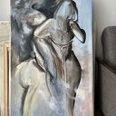 Lovers - obraz na płótnie do sypialni 120x80 cm