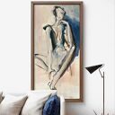 Woman - duży obraz kobiecy 56x112 cm do sypialni i salonu