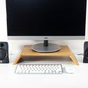 Drewniana podstawka pod monitor - stojak