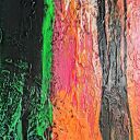 Duży obraz abstrakcja strukturalna 100x150 cm - gotowy do zawieszenia