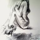 Szkic Kobiety - 100x70