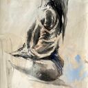 Blush Pink - 100x70cm