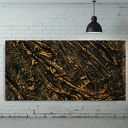 Efektowny duży obraz strukturalny abstrakcyjny płaskorzeźba 80x160cm