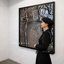UNIKAT 120x120 cm - obraz strukturalny, którego nie będzie powielany